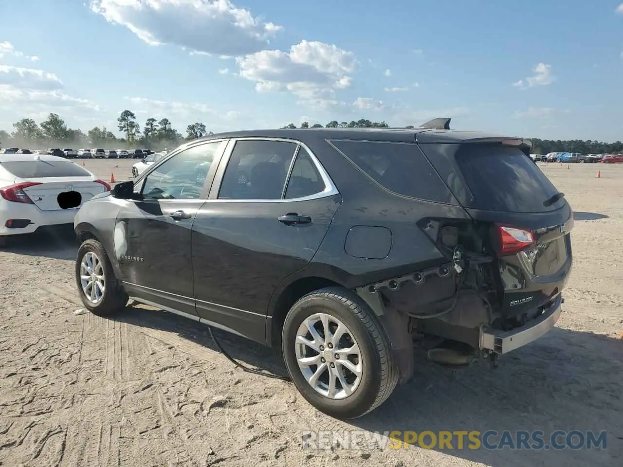 2 Photograph of a damaged car 2GNAXKEV8M6136350 CHEVROLET EQUINOX 2021