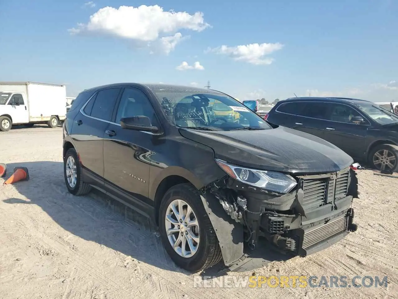 4 Photograph of a damaged car 2GNAXKEV8M6136350 CHEVROLET EQUINOX 2021