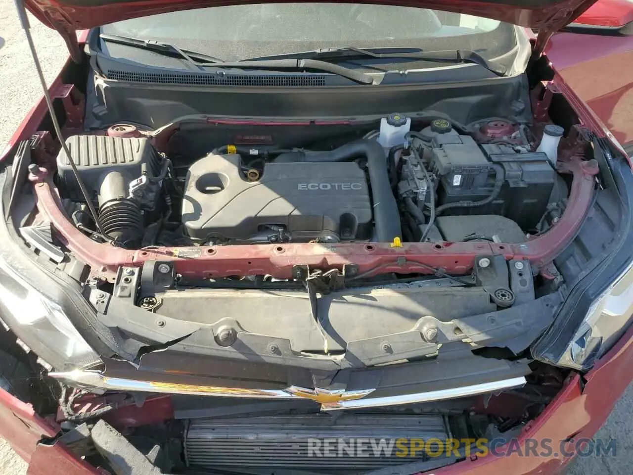 12 Photograph of a damaged car 2GNAXKEV8M6158641 CHEVROLET EQUINOX 2021