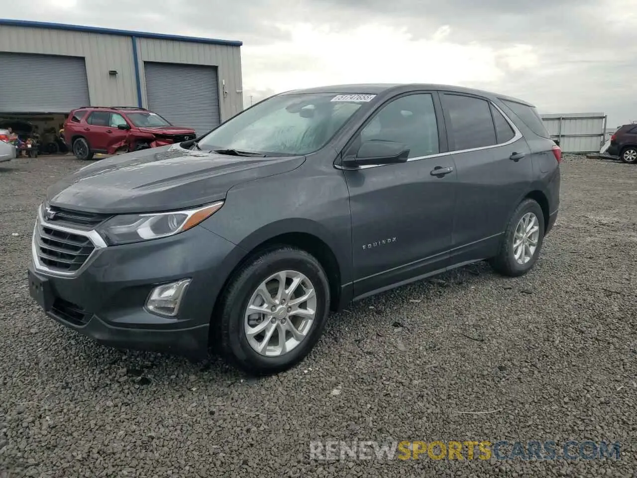 1 Photograph of a damaged car 2GNAXKEV8M6165508 CHEVROLET EQUINOX 2021