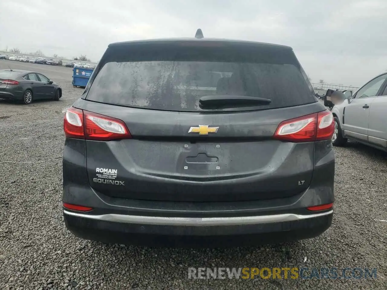 6 Photograph of a damaged car 2GNAXKEV8M6165508 CHEVROLET EQUINOX 2021