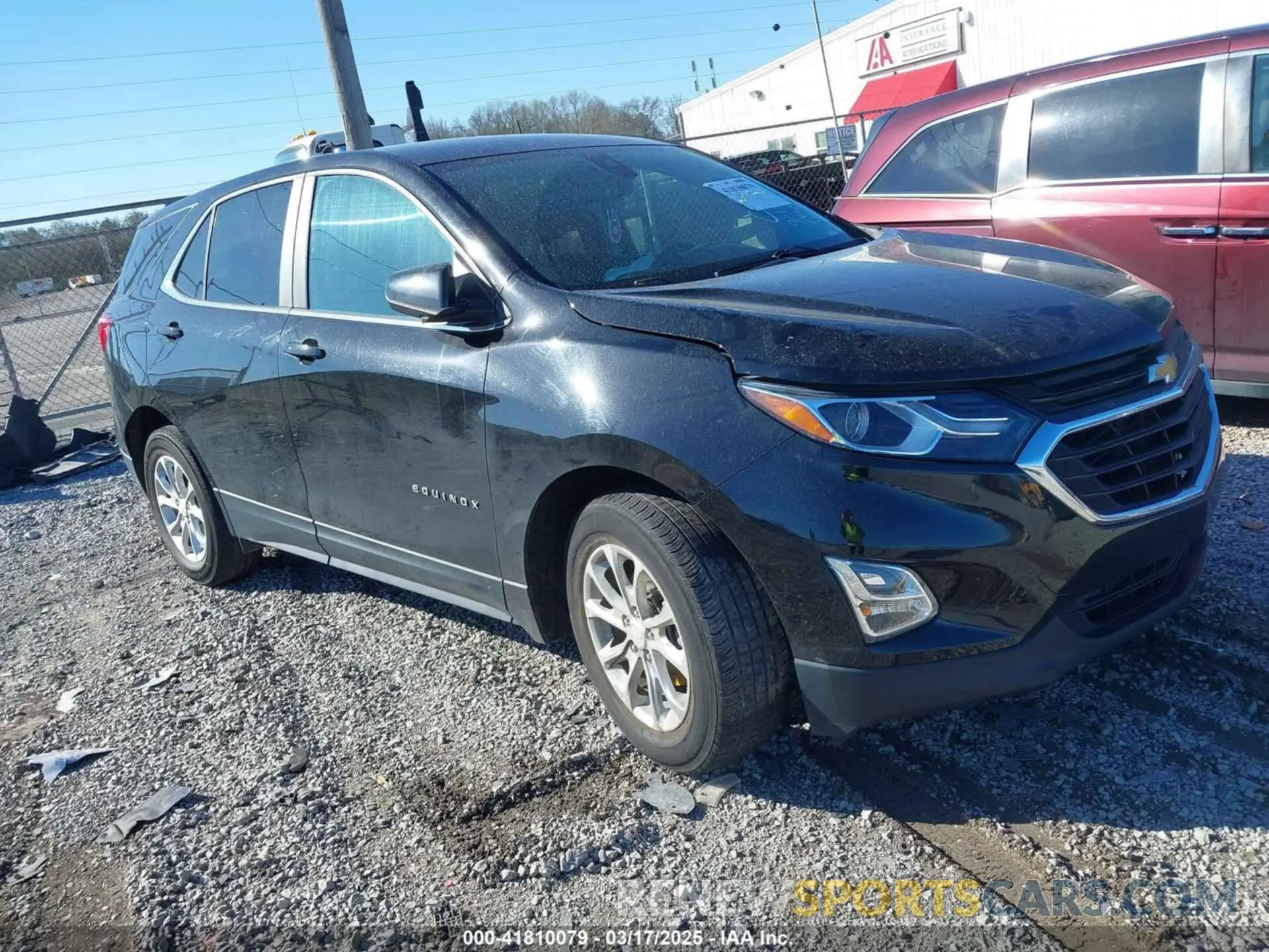 1 Photograph of a damaged car 2GNAXKEV9M6141010 CHEVROLET EQUINOX 2021