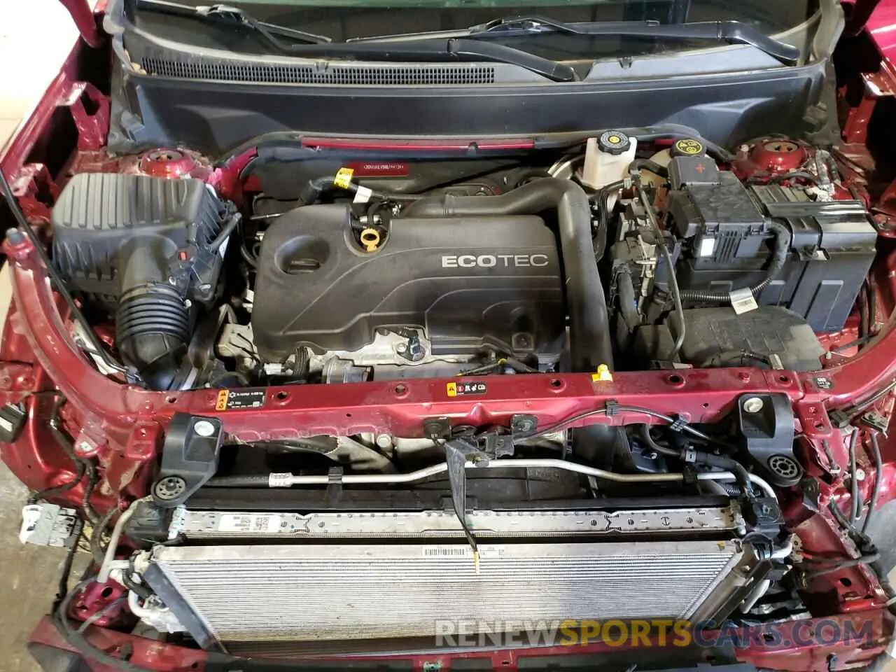 12 Photograph of a damaged car 2GNAXKEV9M6144134 CHEVROLET EQUINOX 2021
