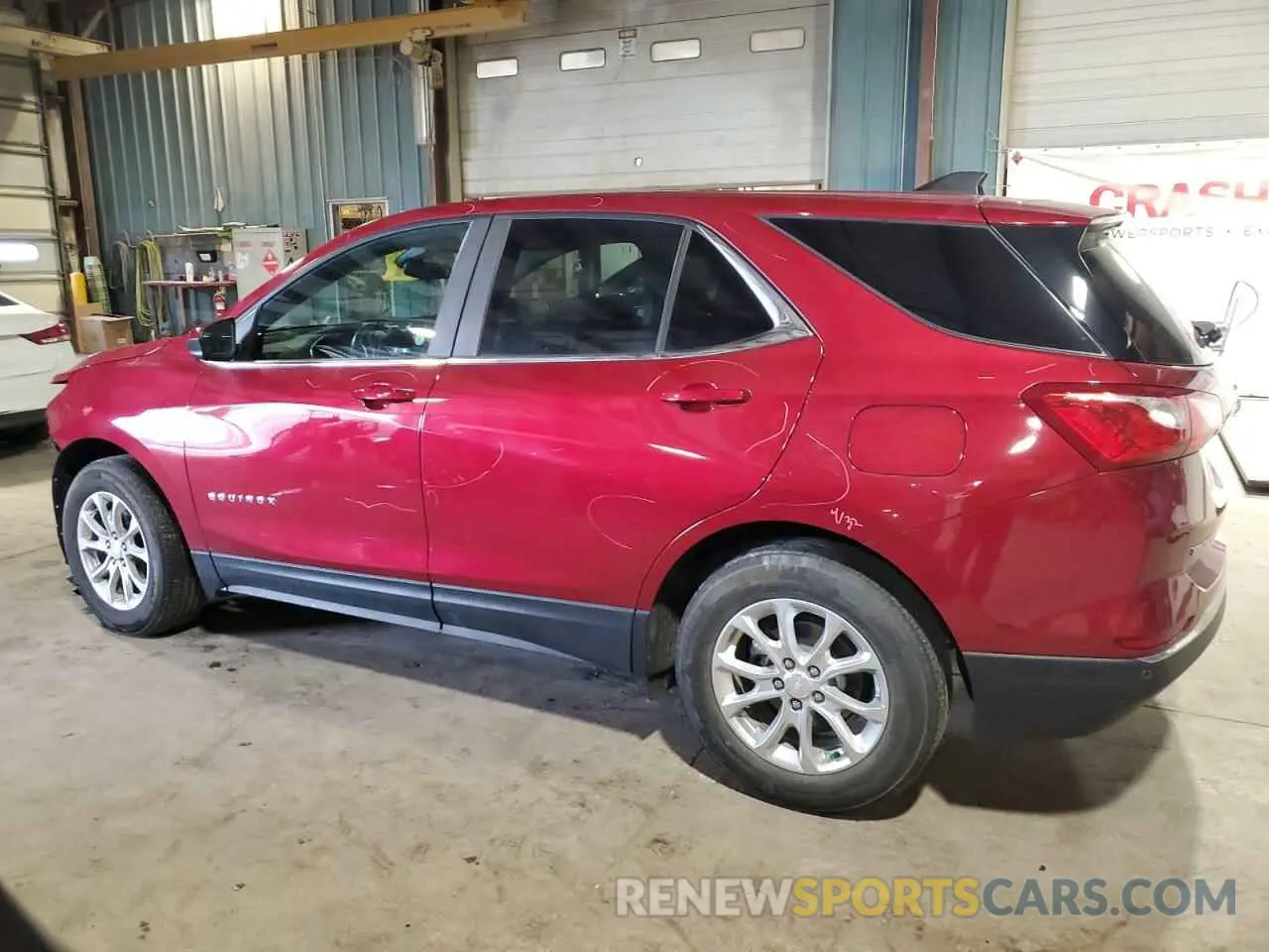 2 Photograph of a damaged car 2GNAXKEV9M6144134 CHEVROLET EQUINOX 2021