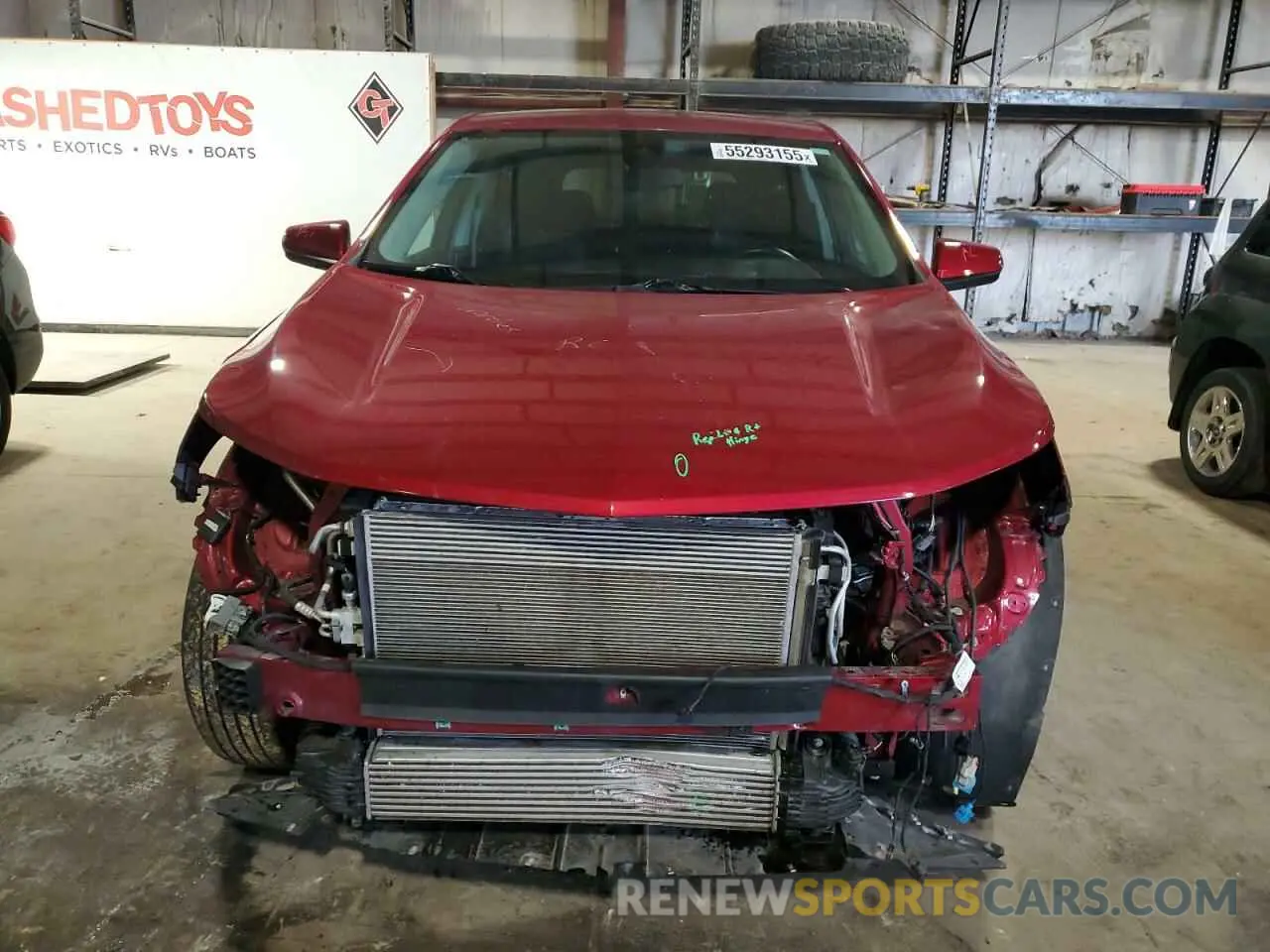 5 Photograph of a damaged car 2GNAXKEV9M6144134 CHEVROLET EQUINOX 2021