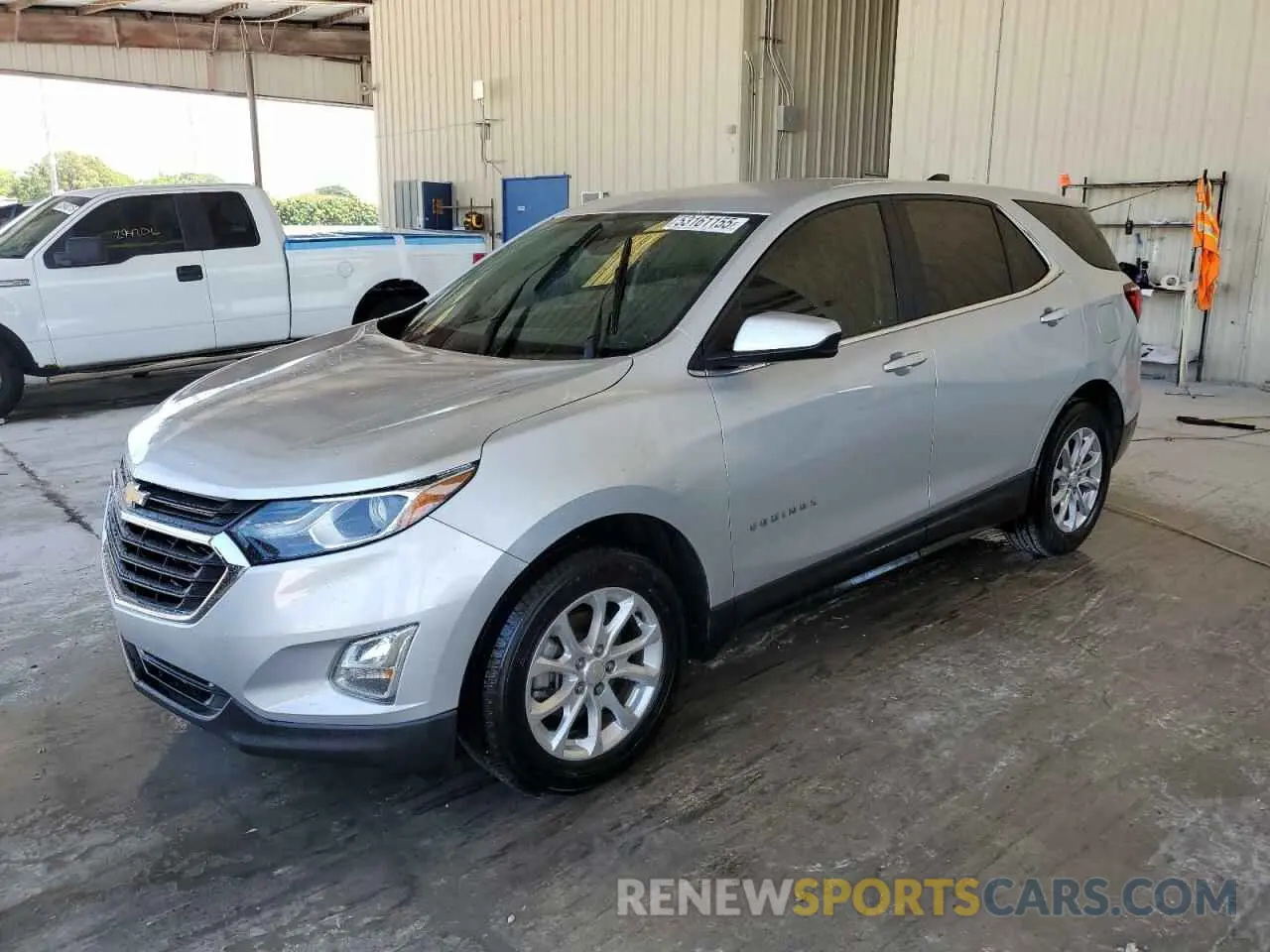 1 Photograph of a damaged car 2GNAXKEVXM6143283 CHEVROLET EQUINOX 2021