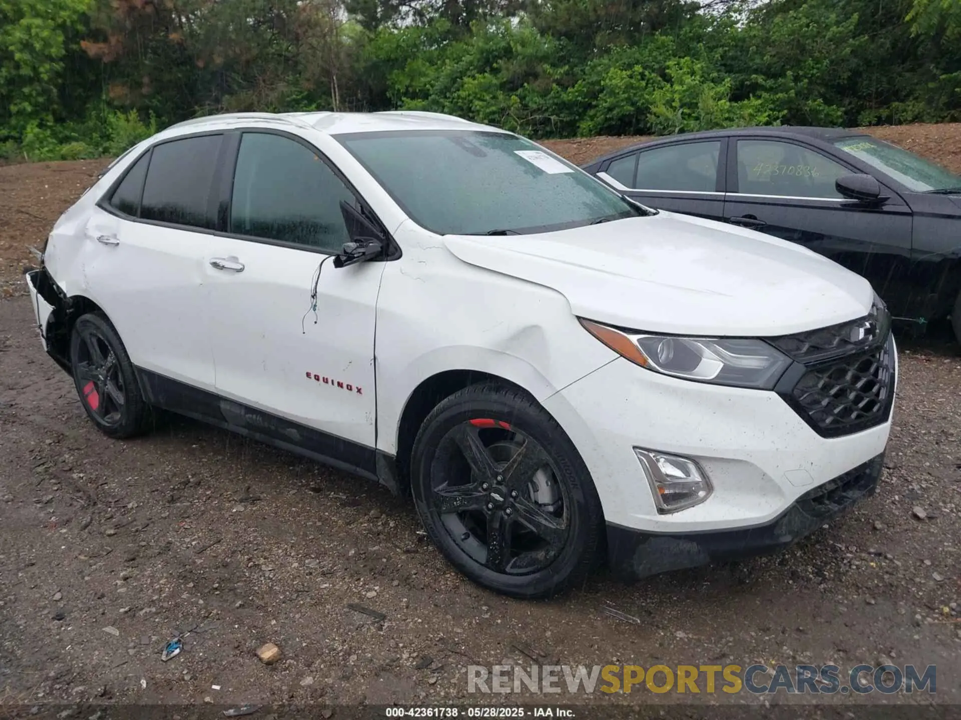 1 Photograph of a damaged car 2GNAXNEV0M6128650 CHEVROLET EQUINOX 2021