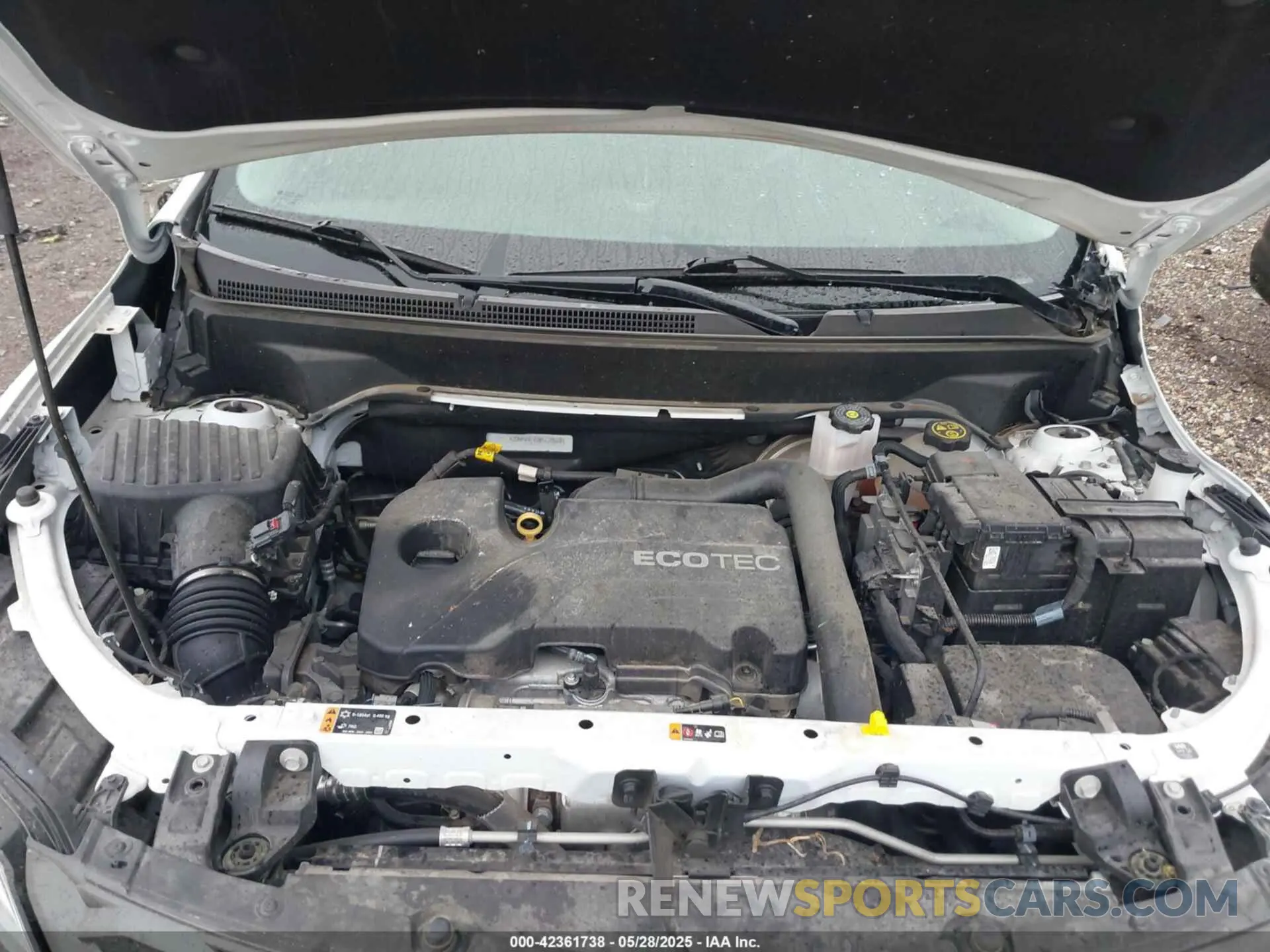 10 Photograph of a damaged car 2GNAXNEV0M6128650 CHEVROLET EQUINOX 2021