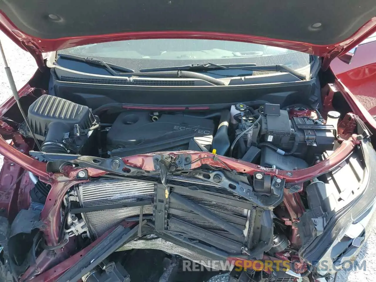 12 Photograph of a damaged car 2GNAXNEV0M6139888 CHEVROLET EQUINOX 2021