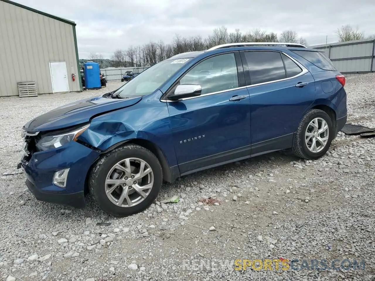 1 Photograph of a damaged car 2GNAXNEV2M6139438 CHEVROLET EQUINOX 2021