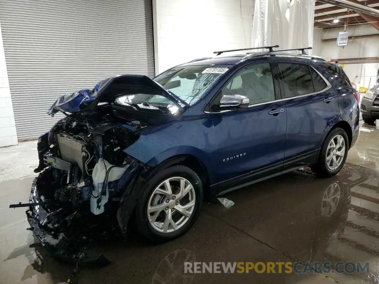 1 Photograph of a damaged car 2GNAXNEV3M6138086 CHEVROLET EQUINOX 2021