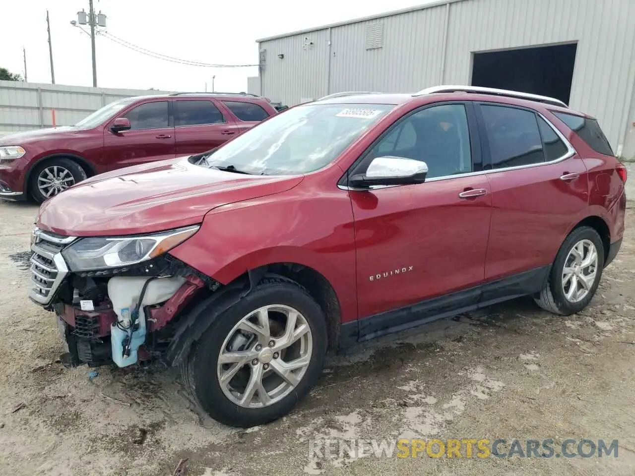 1 Photograph of a damaged car 2GNAXNEV4M6141868 CHEVROLET EQUINOX 2021