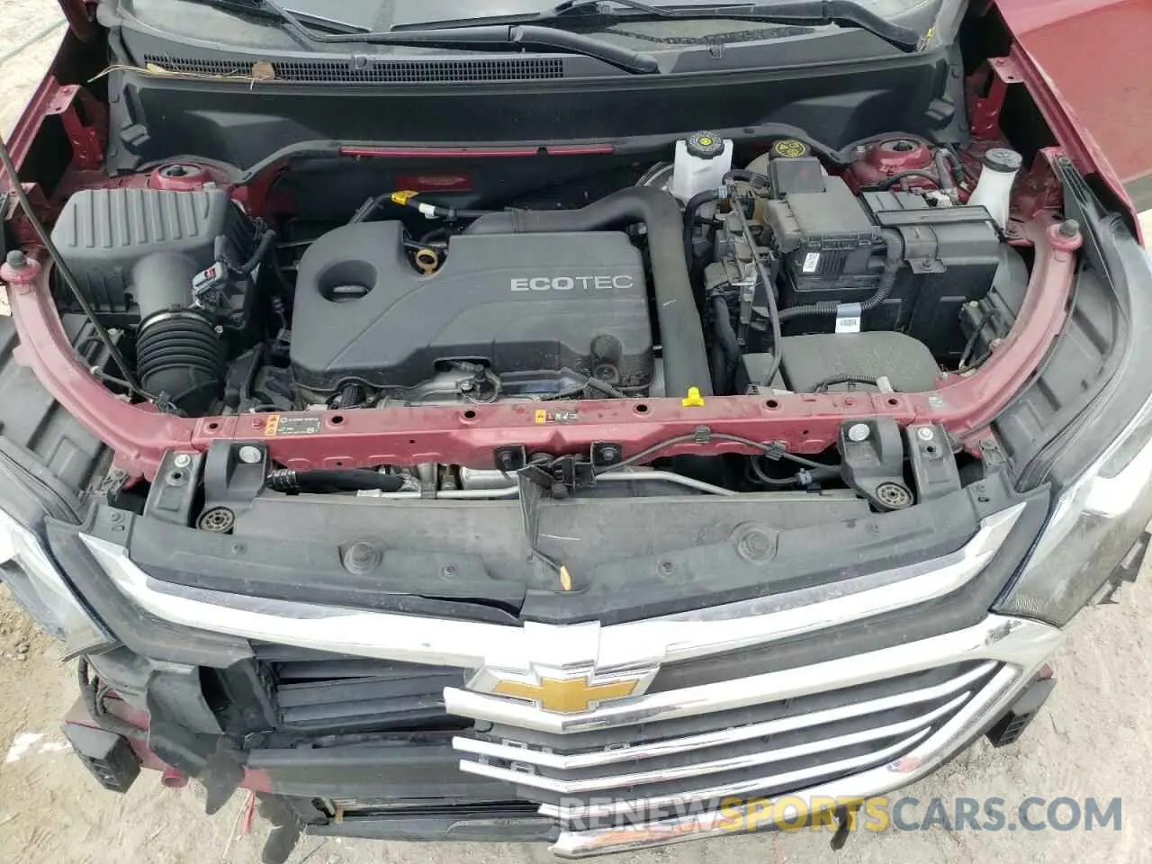 12 Photograph of a damaged car 2GNAXNEV4M6141868 CHEVROLET EQUINOX 2021