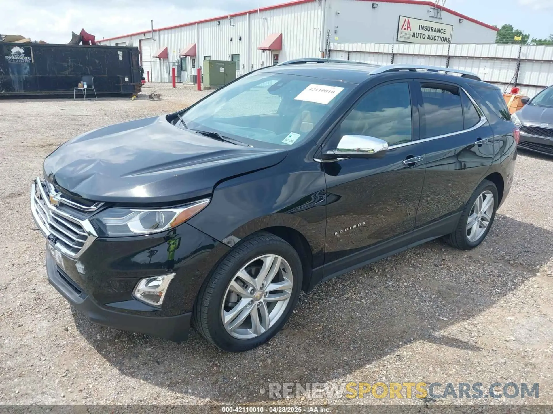 2 Photograph of a damaged car 2GNAXNEV5M6151910 CHEVROLET EQUINOX 2021