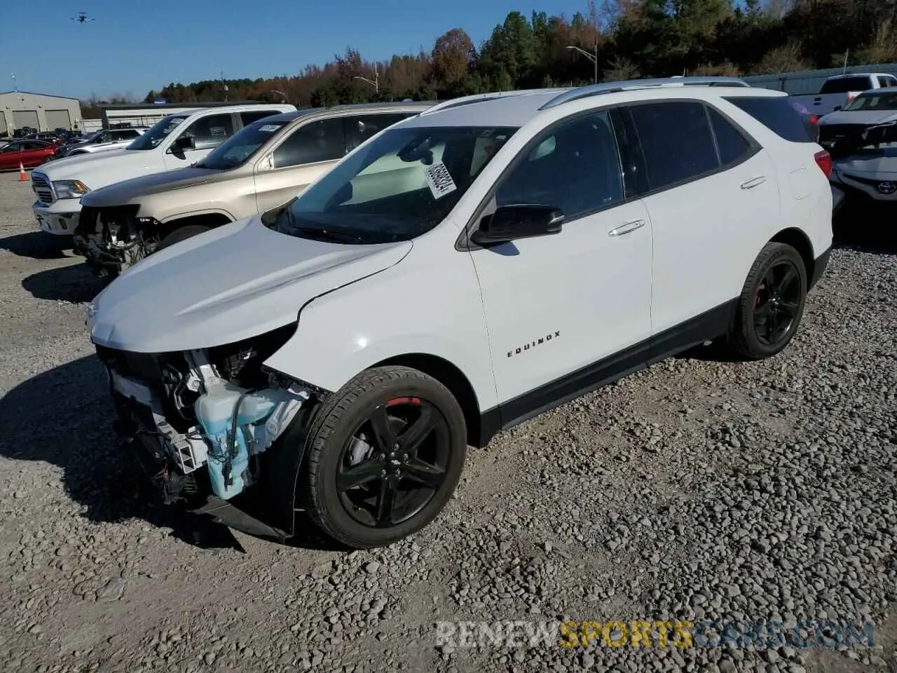 1 Photograph of a damaged car 2GNAXNEV5M6164236 CHEVROLET EQUINOX 2021