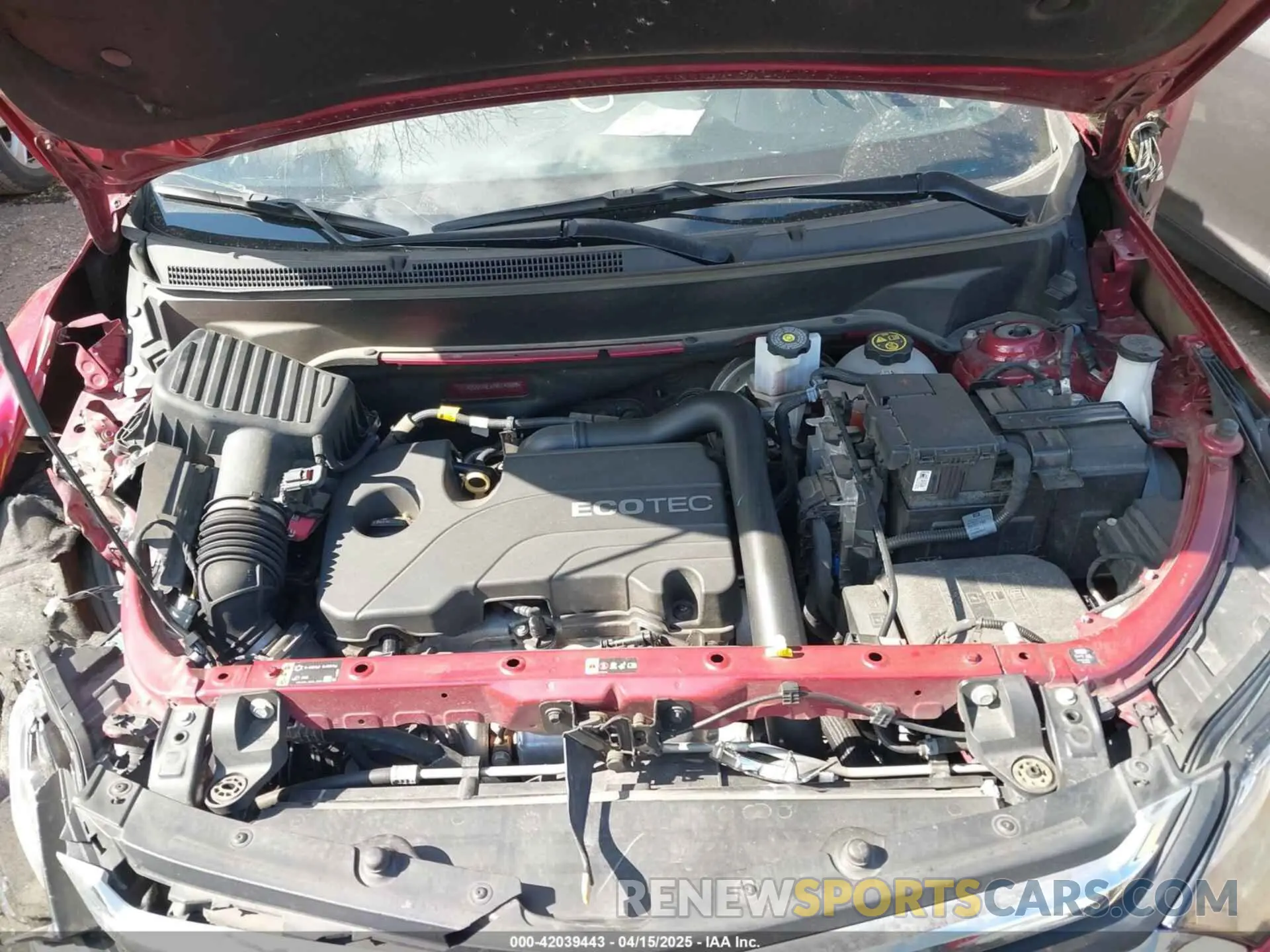 10 Photograph of a damaged car 2GNAXNEV7M6140889 CHEVROLET EQUINOX 2021