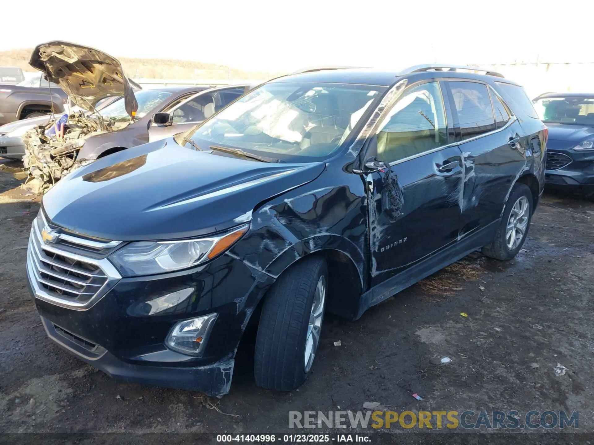 2 Photograph of a damaged car 2GNAXNEV8M6126774 CHEVROLET EQUINOX 2021