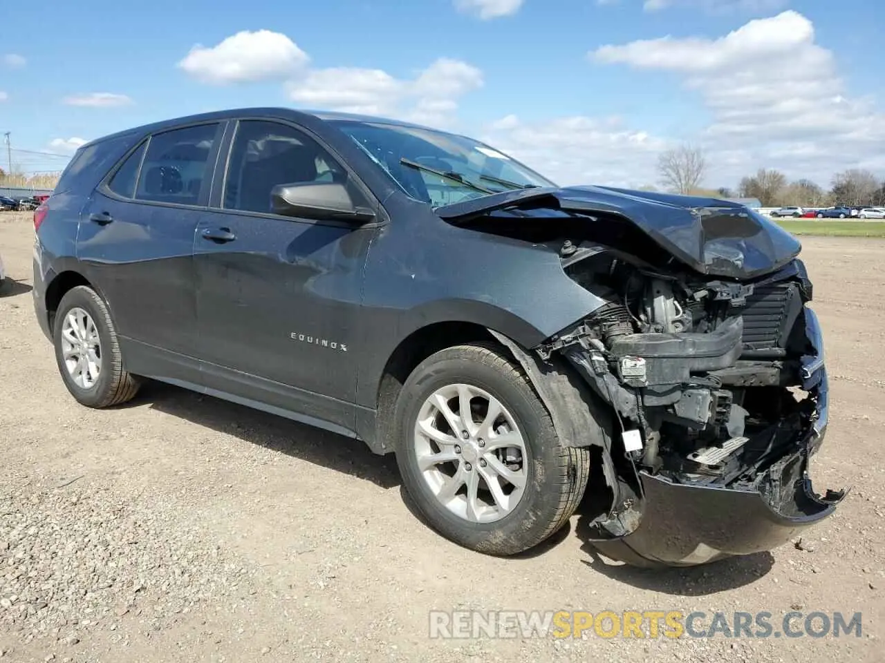 4 Photograph of a damaged car 2GNAXSEV0M6113189 CHEVROLET EQUINOX 2021