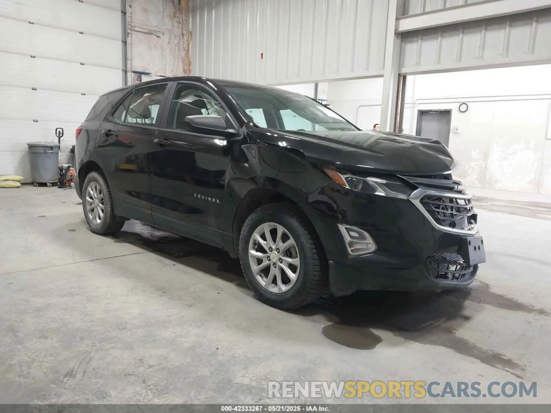 1 Photograph of a damaged car 2GNAXSEV1M6148551 CHEVROLET EQUINOX 2021
