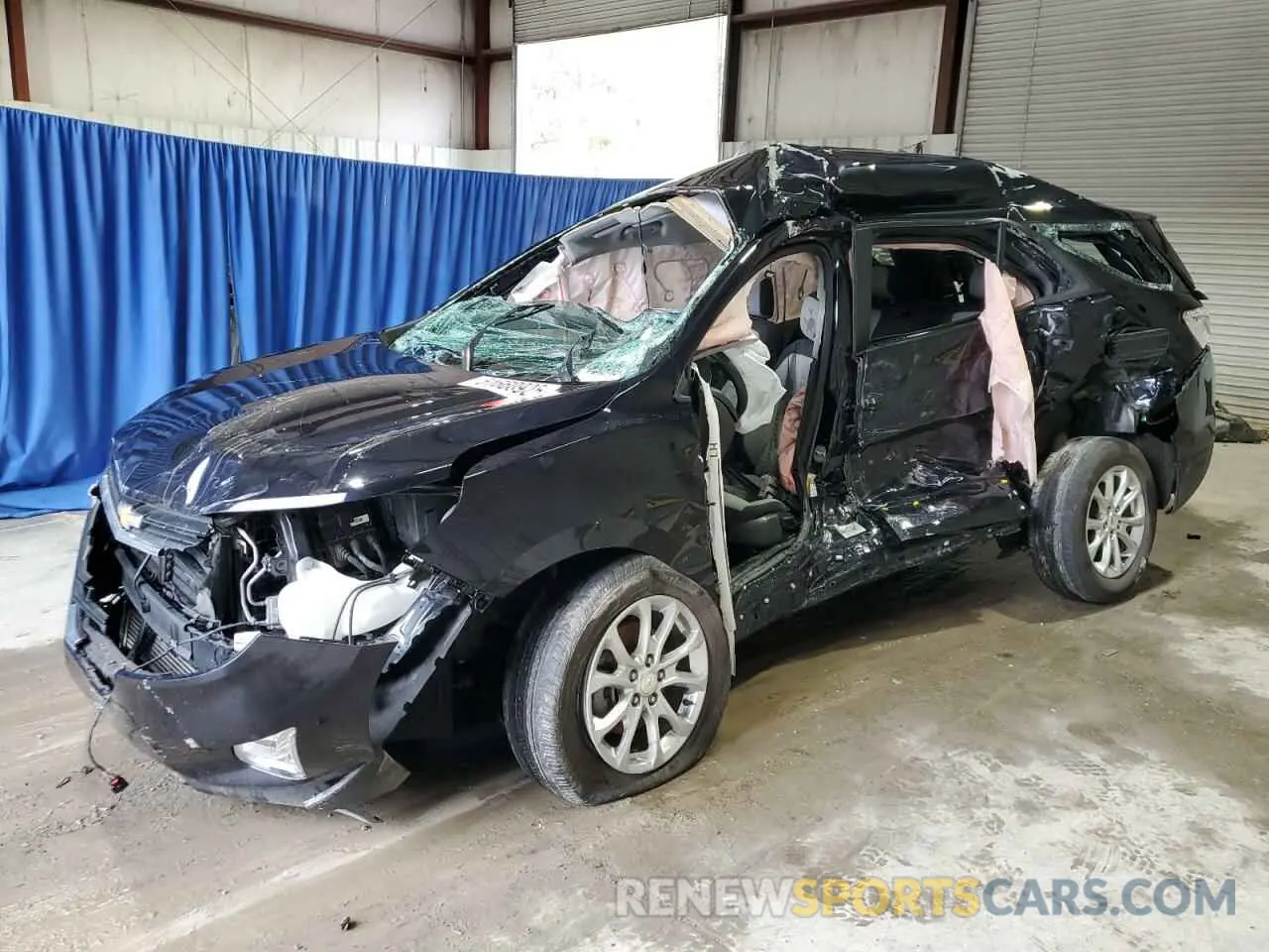 1 Photograph of a damaged car 2GNAXSEV3M6156893 CHEVROLET EQUINOX 2021