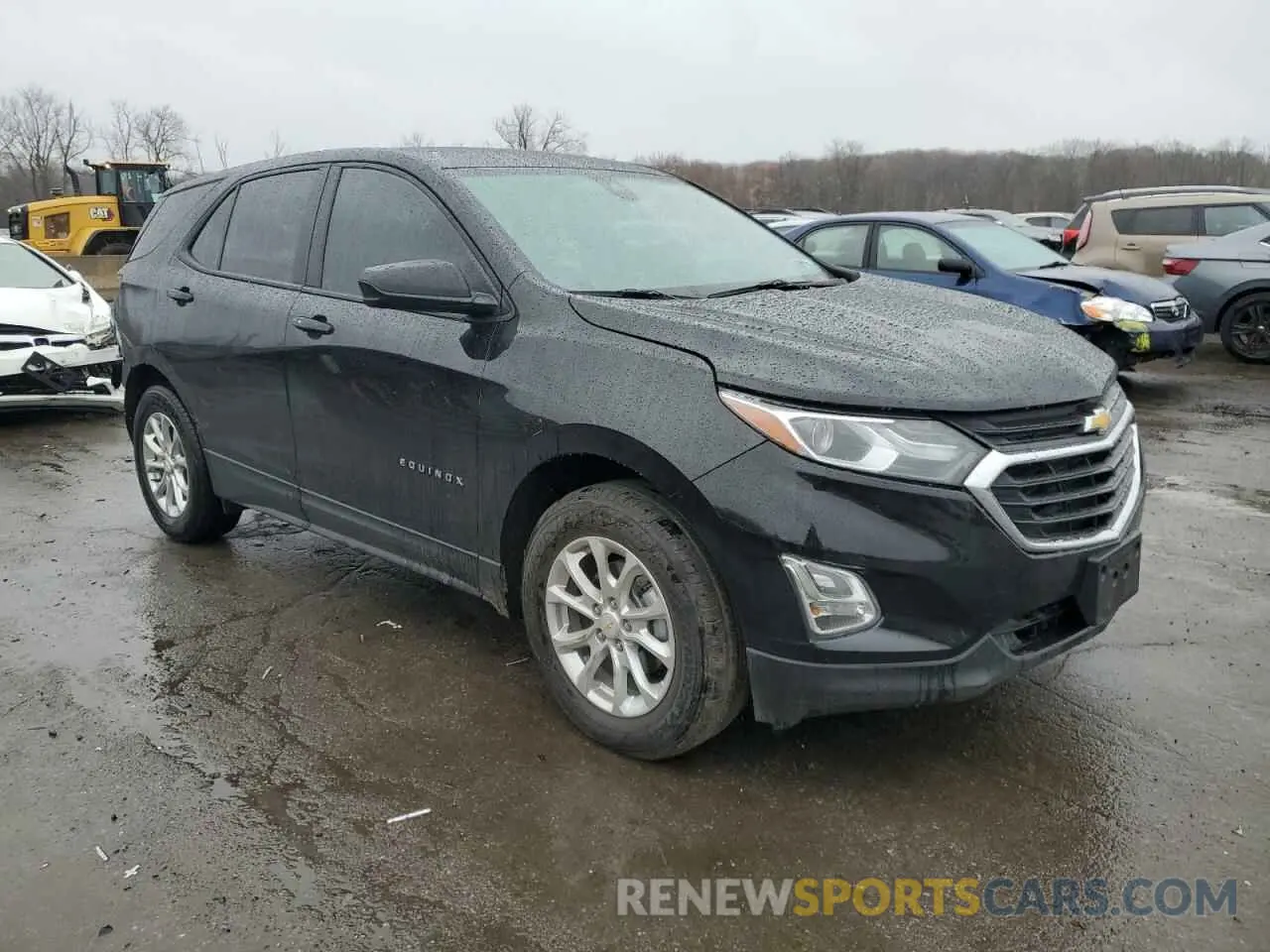 4 Photograph of a damaged car 2GNAXSEV5M6104407 CHEVROLET EQUINOX 2021