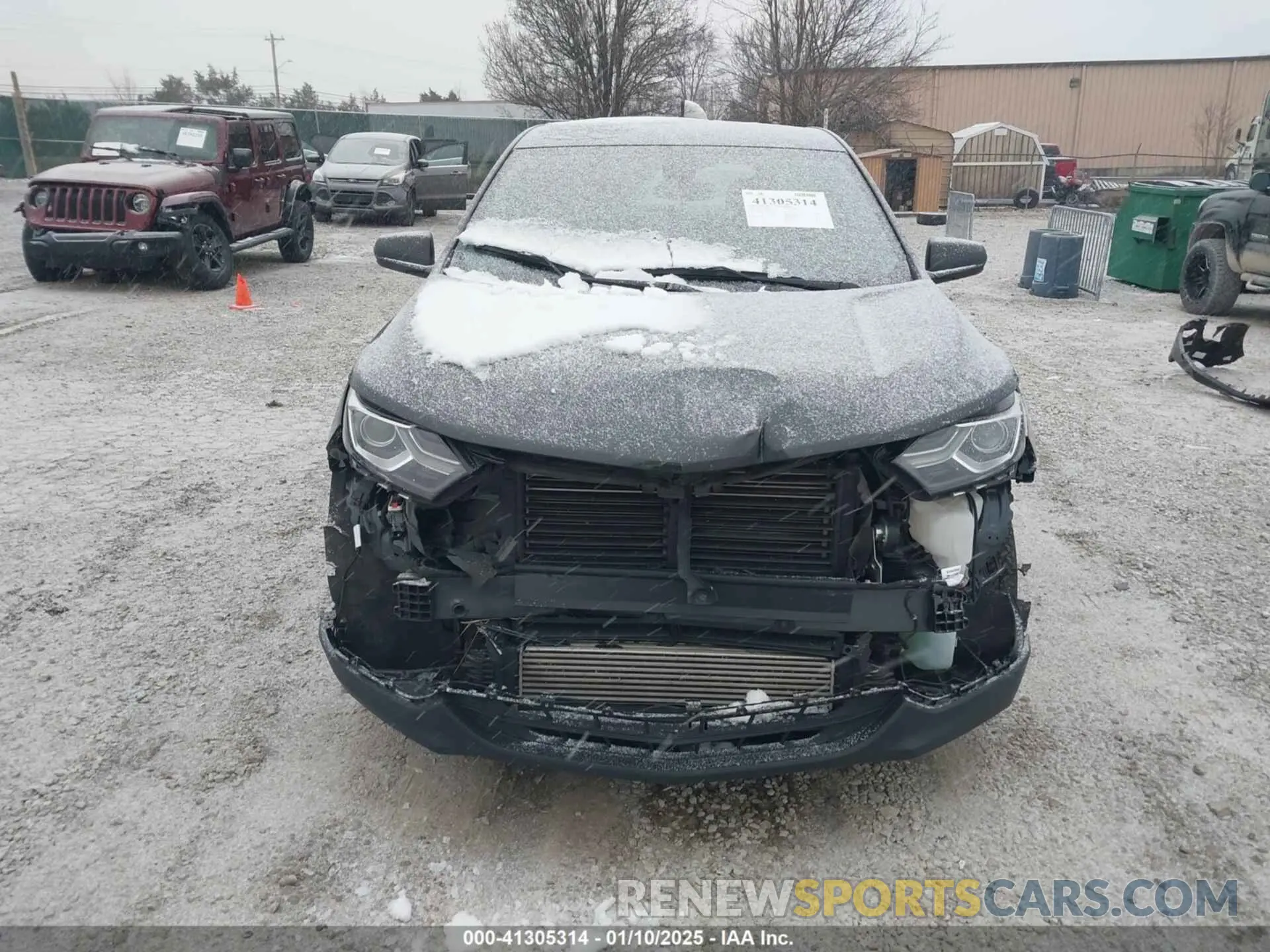 13 Photograph of a damaged car 2GNAXSEV5M6119702 CHEVROLET EQUINOX 2021