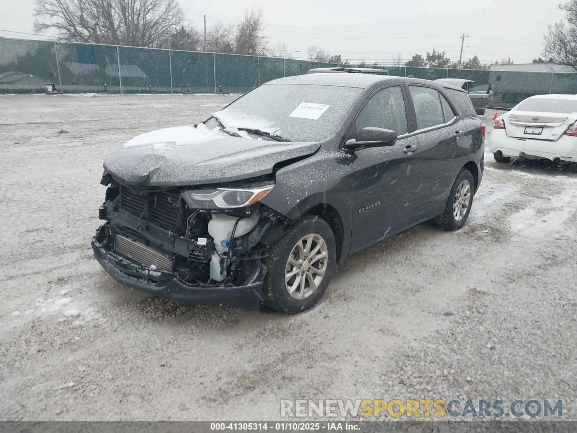 2 Photograph of a damaged car 2GNAXSEV5M6119702 CHEVROLET EQUINOX 2021