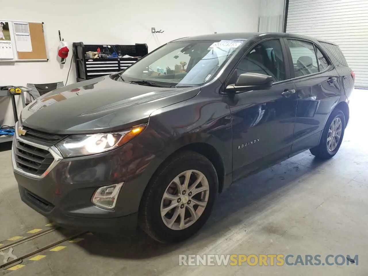 1 Photograph of a damaged car 2GNAXSEV6M6137397 CHEVROLET EQUINOX 2021