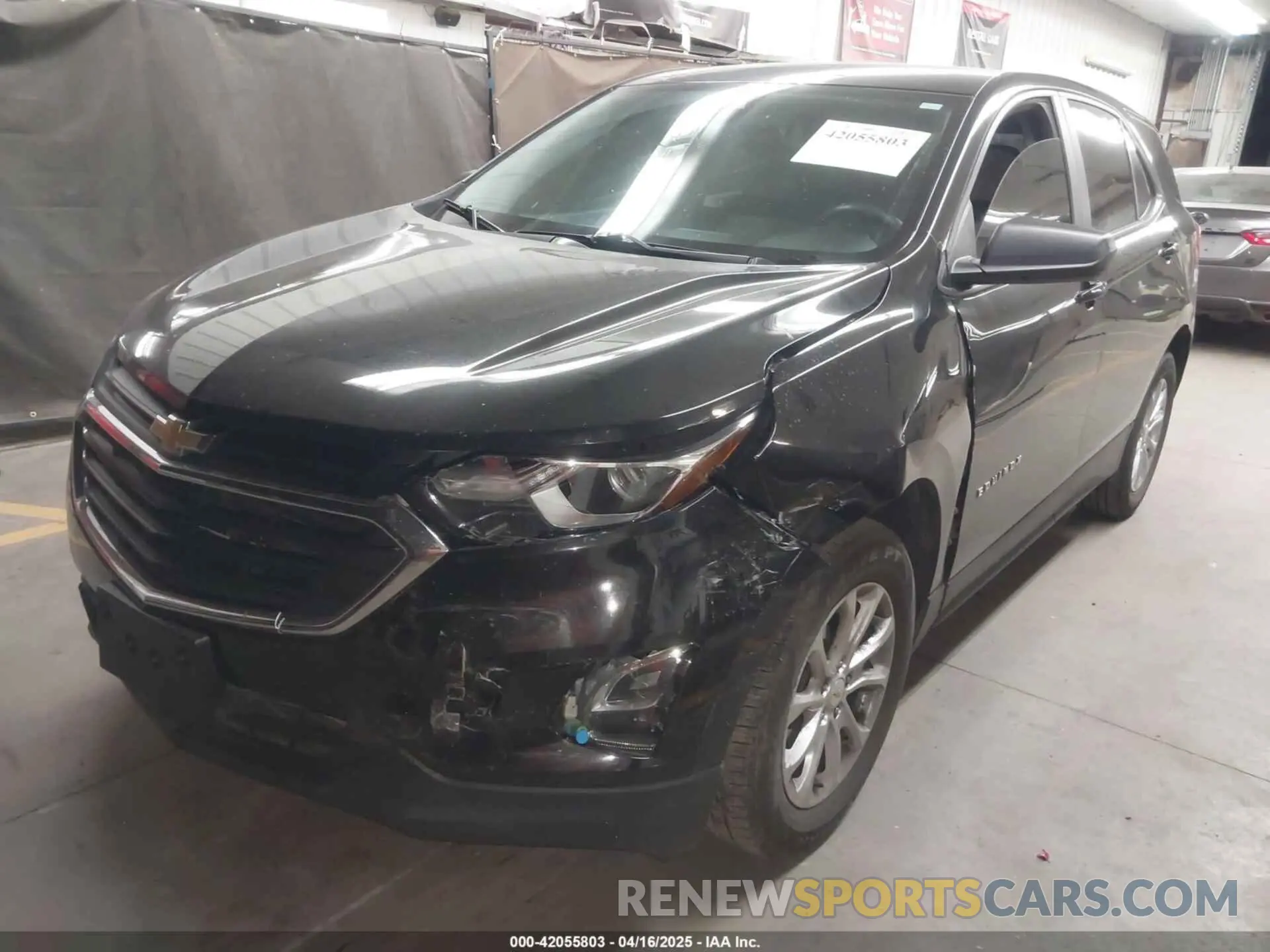 2 Photograph of a damaged car 2GNAXSEV9M6131688 CHEVROLET EQUINOX 2021