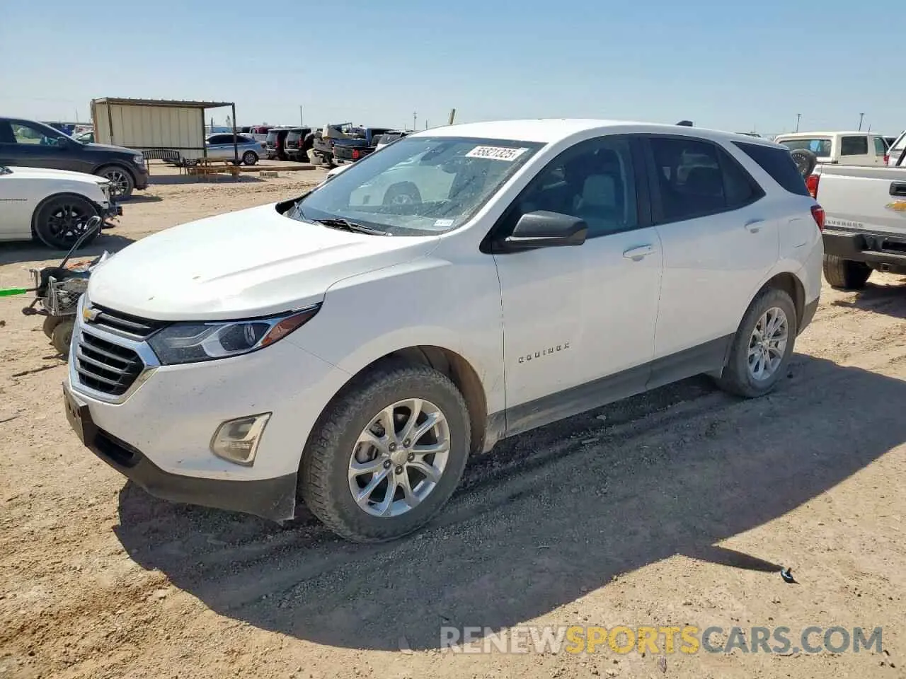 1 Photograph of a damaged car 2GNAXSEV9M6155411 CHEVROLET EQUINOX 2021
