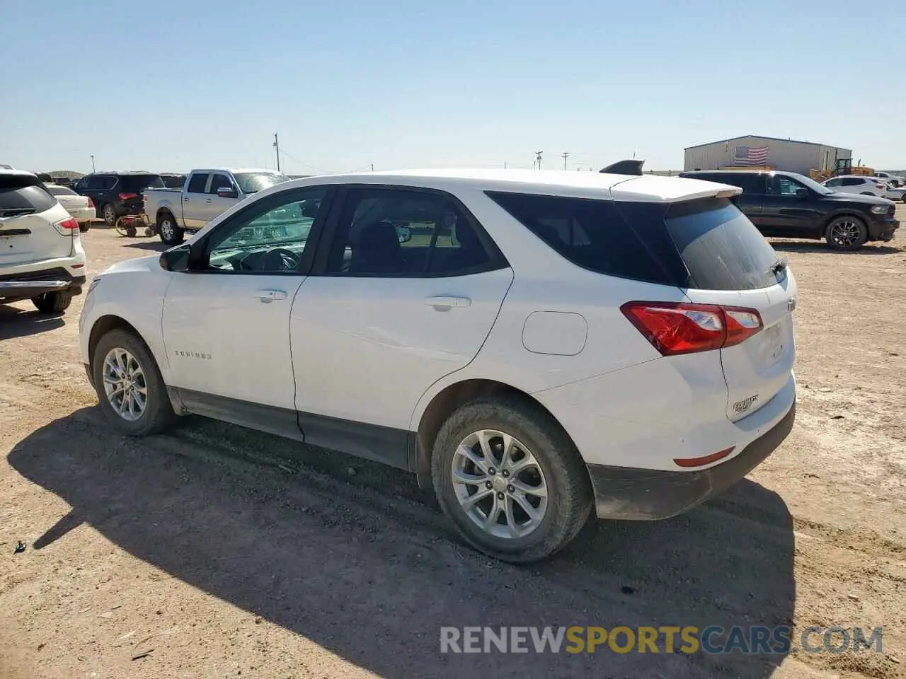 2 Photograph of a damaged car 2GNAXSEV9M6155411 CHEVROLET EQUINOX 2021
