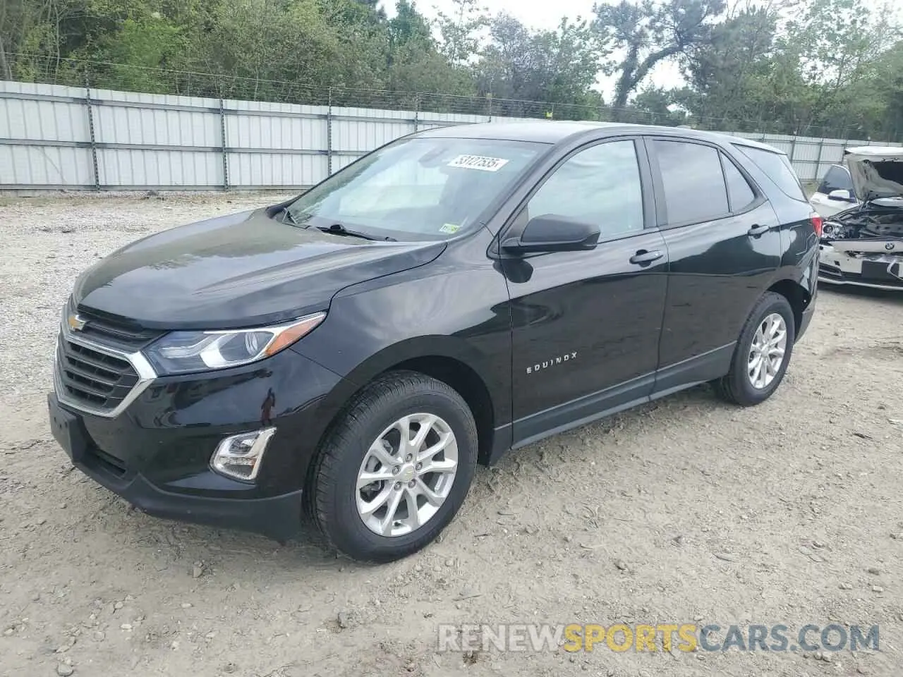 1 Photograph of a damaged car 2GNAXSEVXM6106959 CHEVROLET EQUINOX 2021