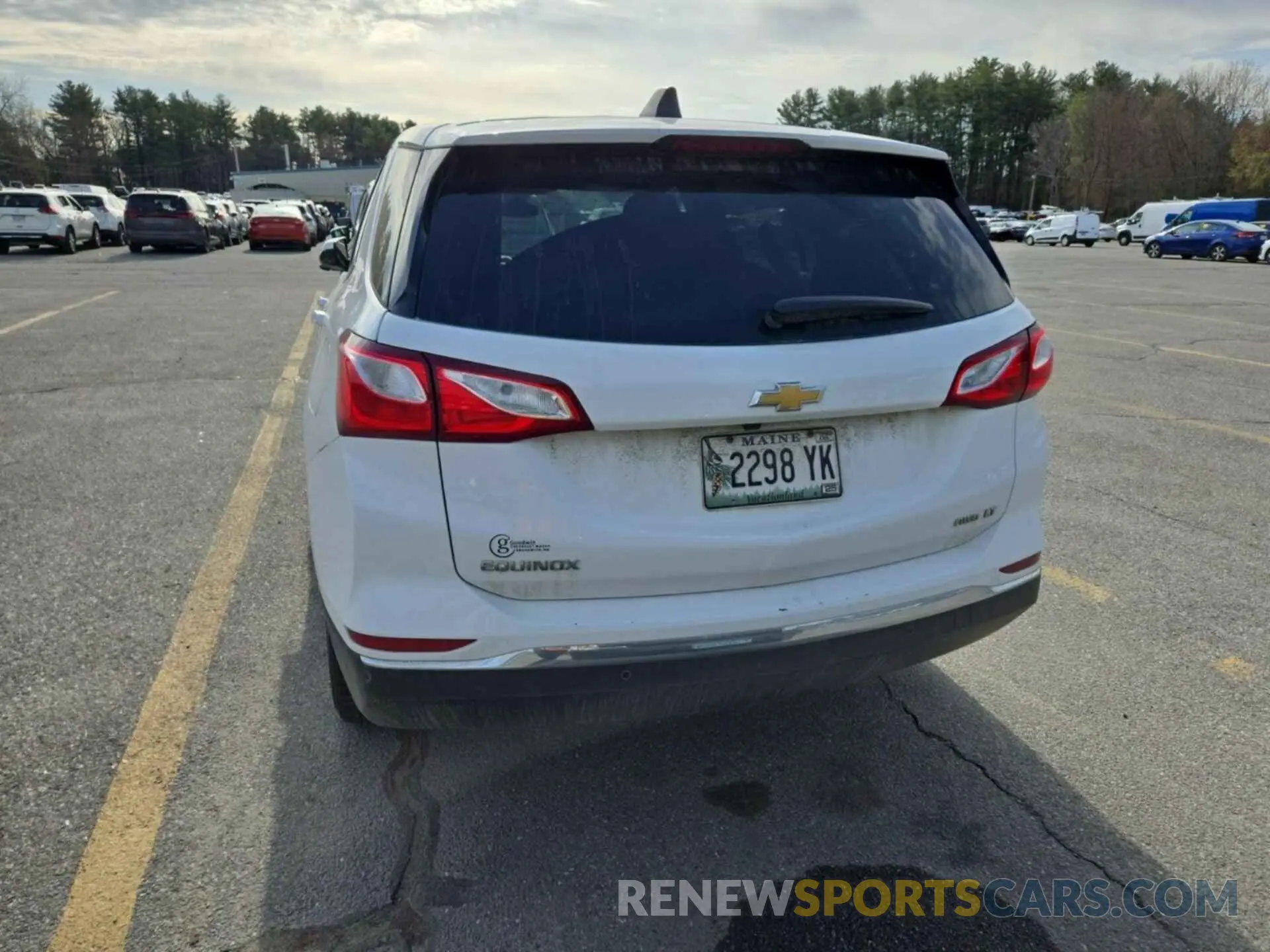 7 Photograph of a damaged car 2GNAXTEV1M6160138 CHEVROLET EQUINOX 2021