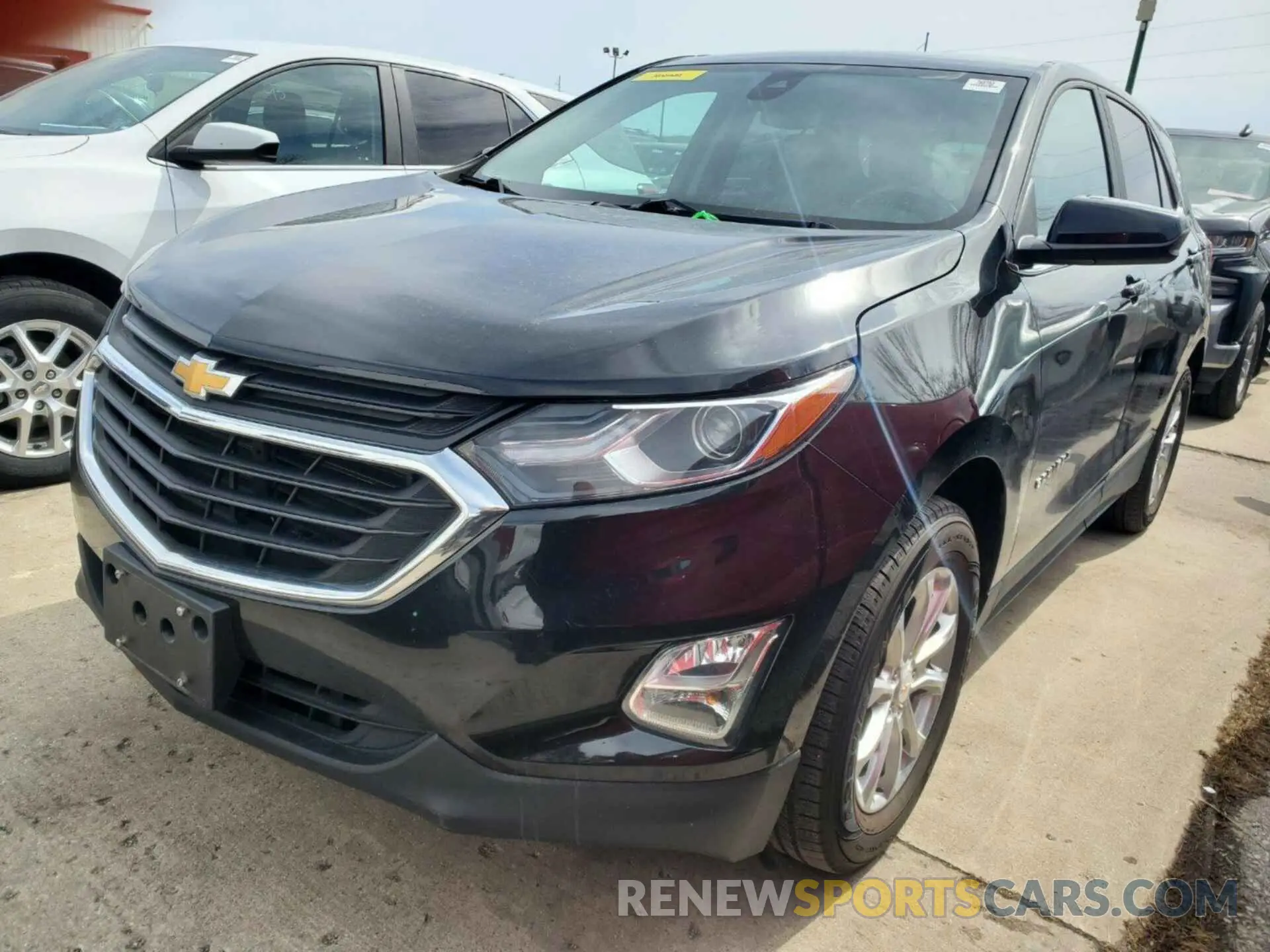 1 Photograph of a damaged car 2GNAXTEV2M6106301 CHEVROLET EQUINOX 2021