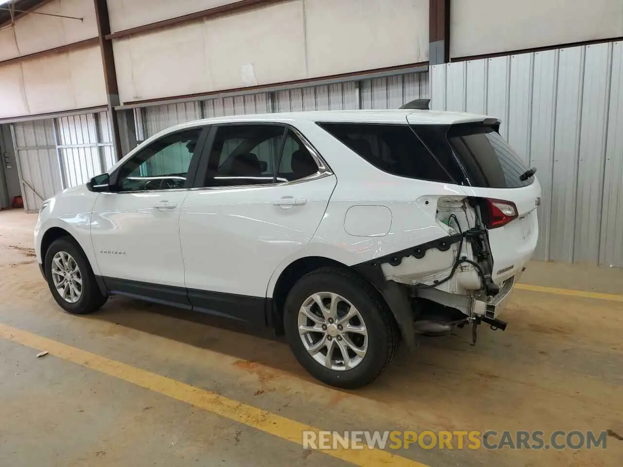 2 Photograph of a damaged car 2GNAXTEV2M6141551 CHEVROLET EQUINOX 2021