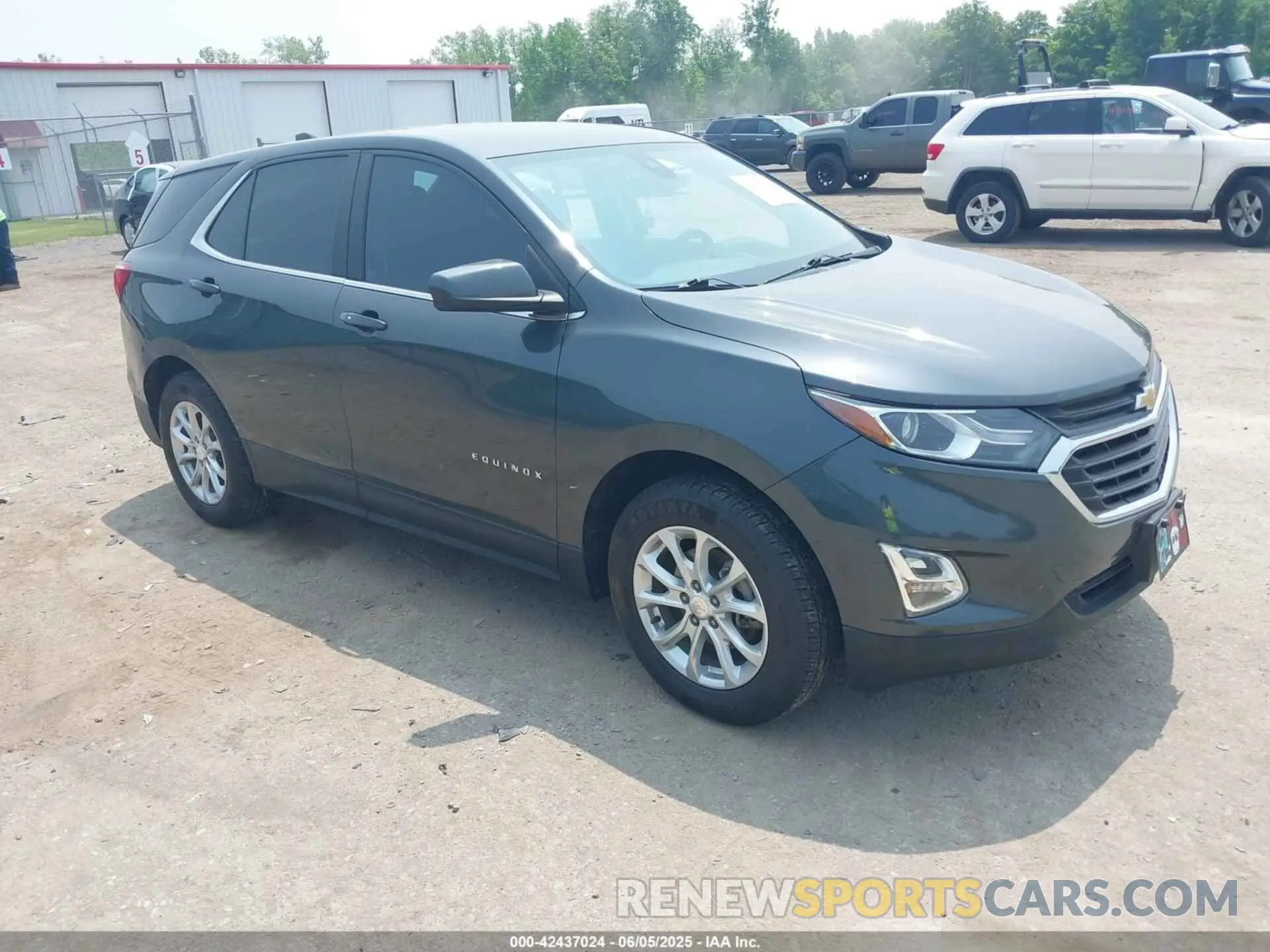 1 Photograph of a damaged car 2GNAXTEV6M6140175 CHEVROLET EQUINOX 2021