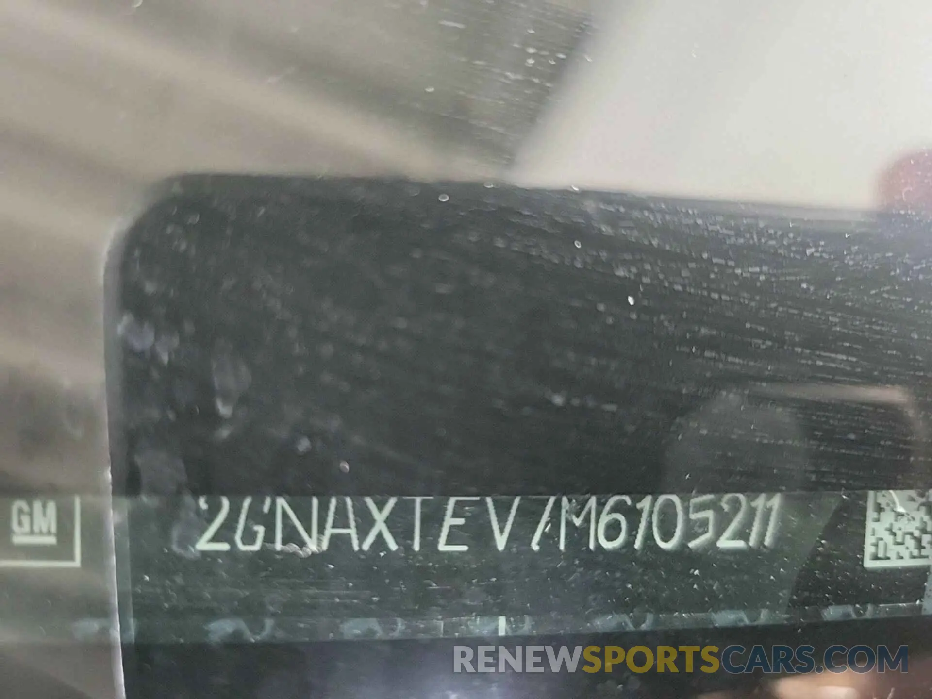 1 Photograph of a damaged car 2GNAXTEV7M6105211 CHEVROLET EQUINOX 2021