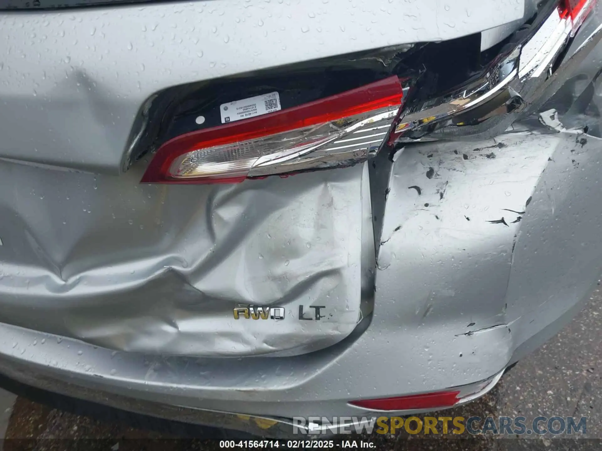 6 Photograph of a damaged car 2GNAXTEV7M6141979 CHEVROLET EQUINOX 2021