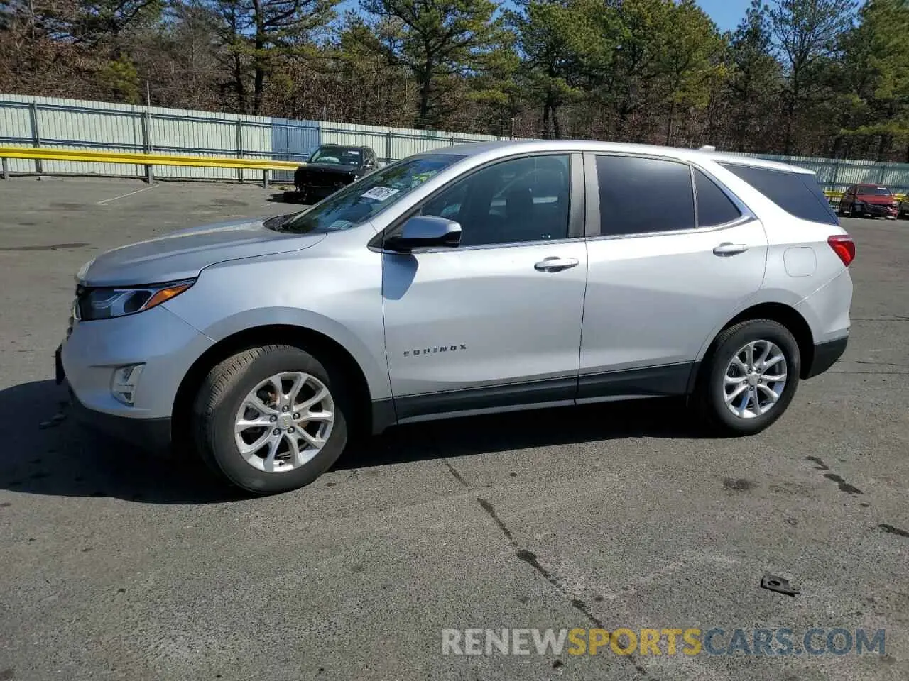 1 Photograph of a damaged car 2GNAXTEV7M6162556 CHEVROLET EQUINOX 2021