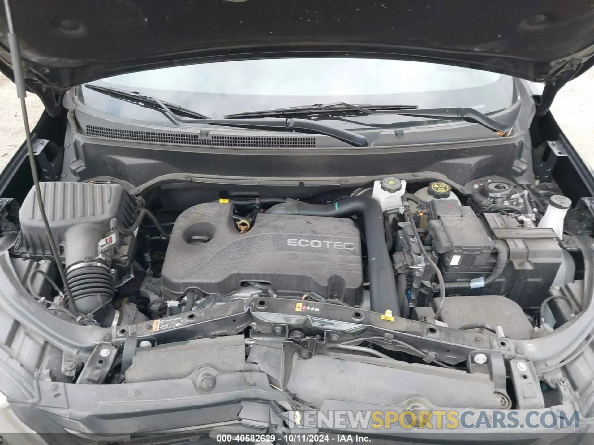 10 Photograph of a damaged car 2GNAXTEV8M6101278 CHEVROLET EQUINOX 2021