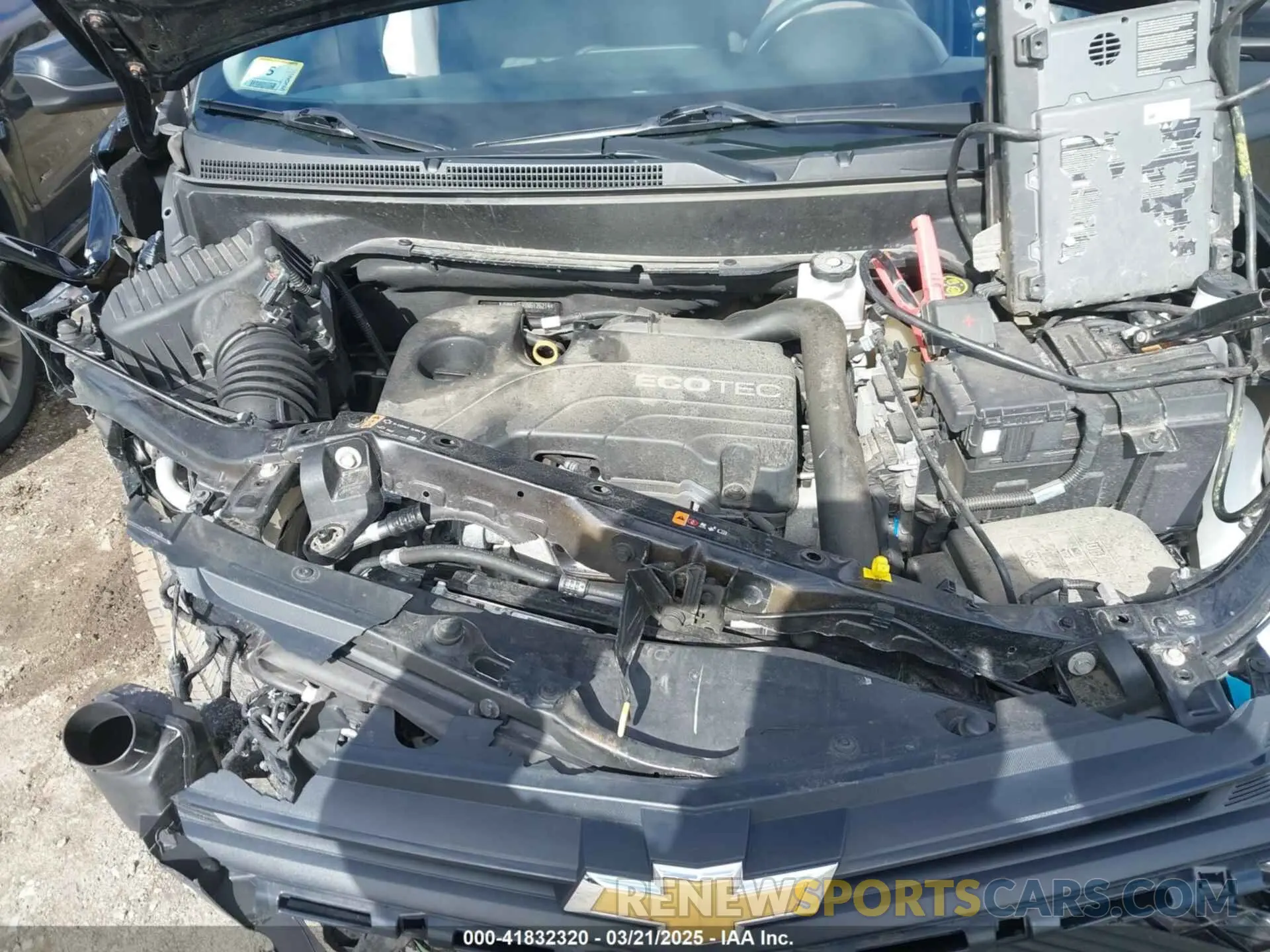10 Photograph of a damaged car 2GNAXTEV8M6126214 CHEVROLET EQUINOX 2021