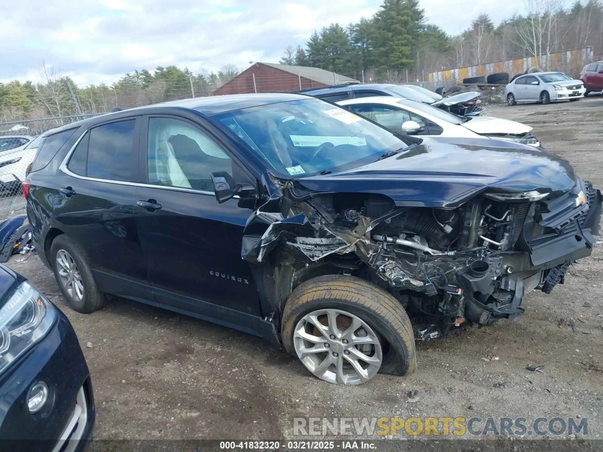 14 Photograph of a damaged car 2GNAXTEV8M6126214 CHEVROLET EQUINOX 2021