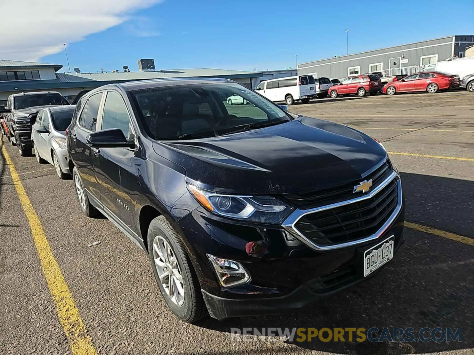 7 Photograph of a damaged car 2GNAXTEVXM6107874 CHEVROLET EQUINOX 2021