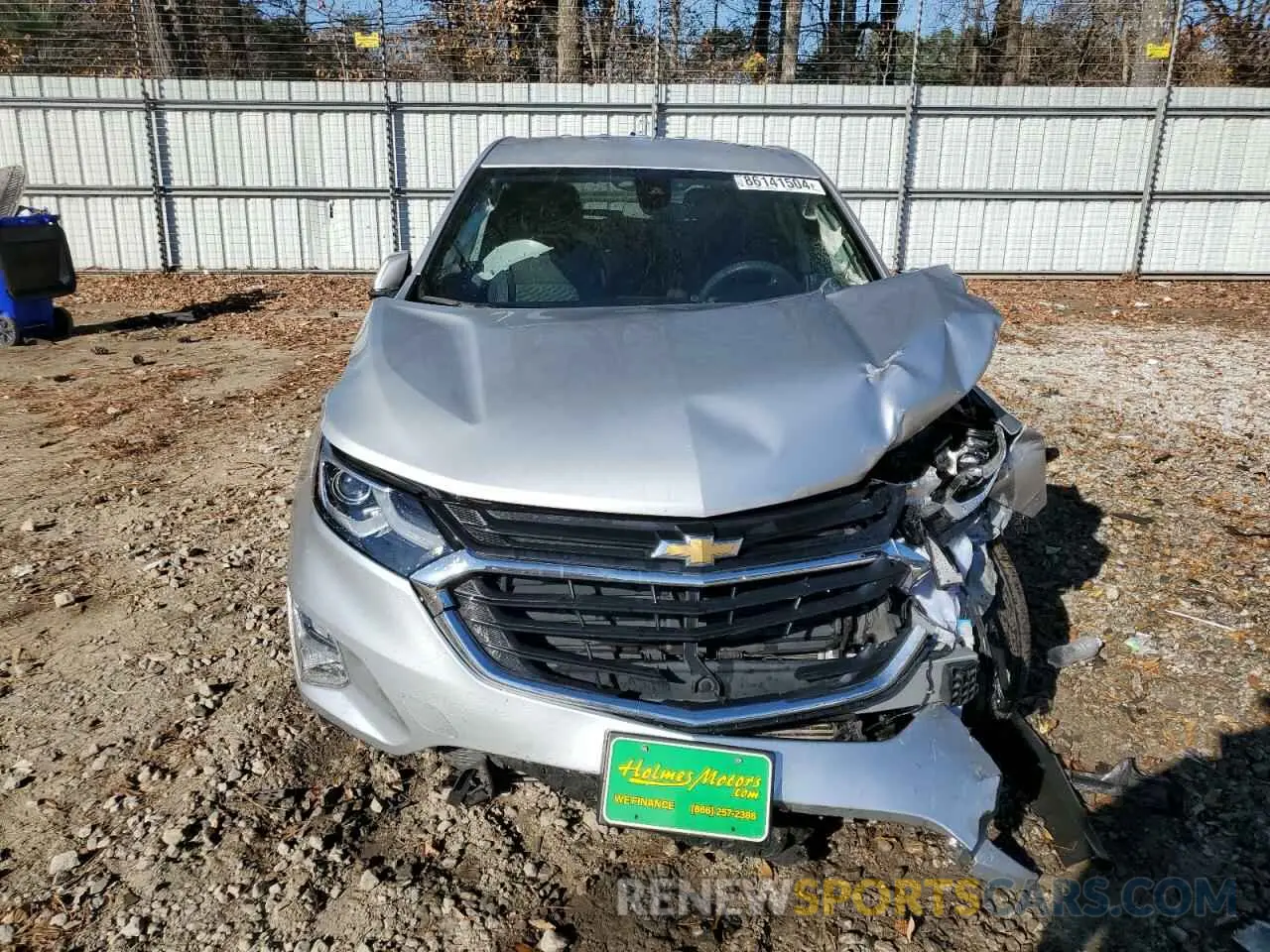 5 Photograph of a damaged car 2GNAXTEVXM6141684 CHEVROLET EQUINOX 2021