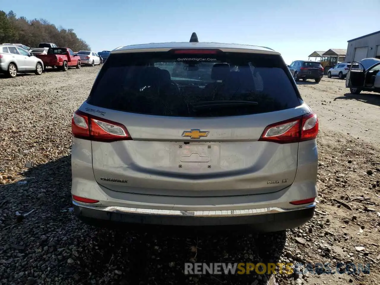 6 Photograph of a damaged car 2GNAXTEVXM6141684 CHEVROLET EQUINOX 2021
