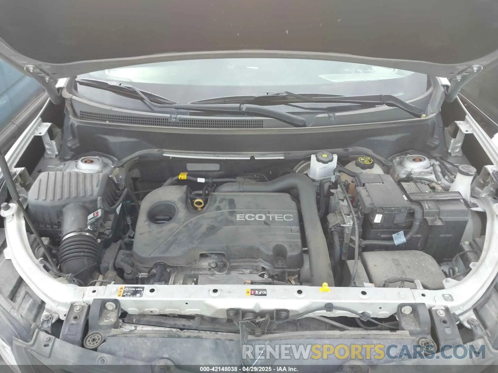10 Photograph of a damaged car 2GNAXTEVXM6160834 CHEVROLET EQUINOX 2021