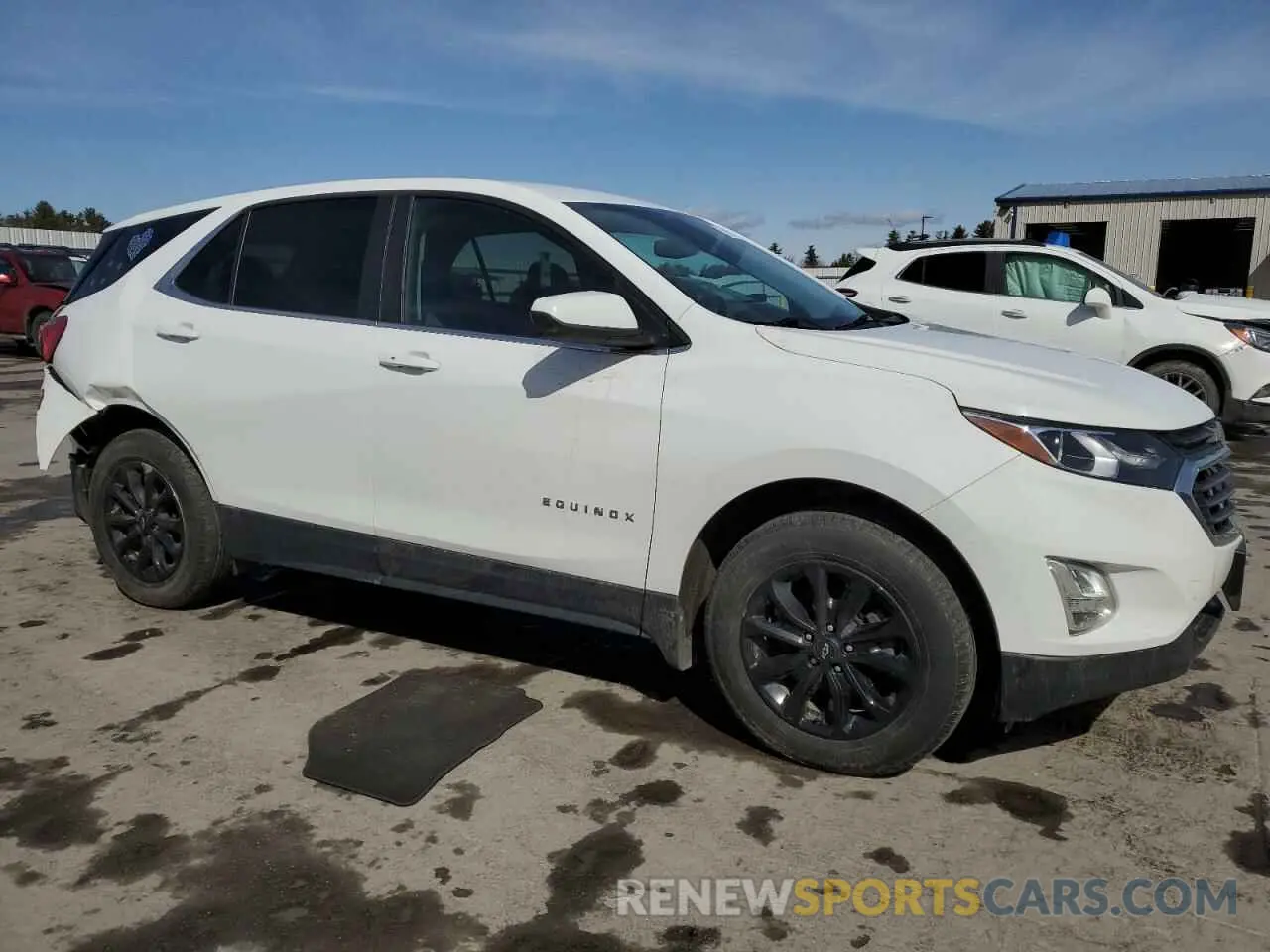 4 Photograph of a damaged car 2GNAXUEV0M6145166 CHEVROLET EQUINOX 2021