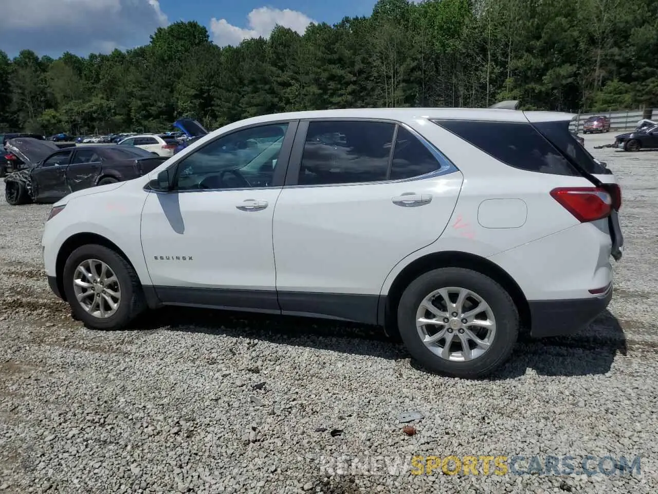 2 Photograph of a damaged car 2GNAXUEV1M6102018 CHEVROLET EQUINOX 2021