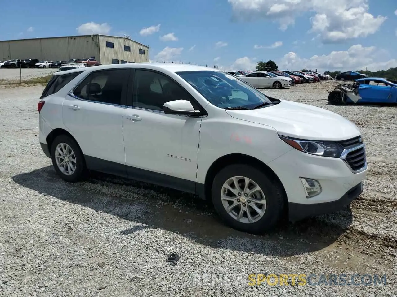 4 Photograph of a damaged car 2GNAXUEV1M6102018 CHEVROLET EQUINOX 2021
