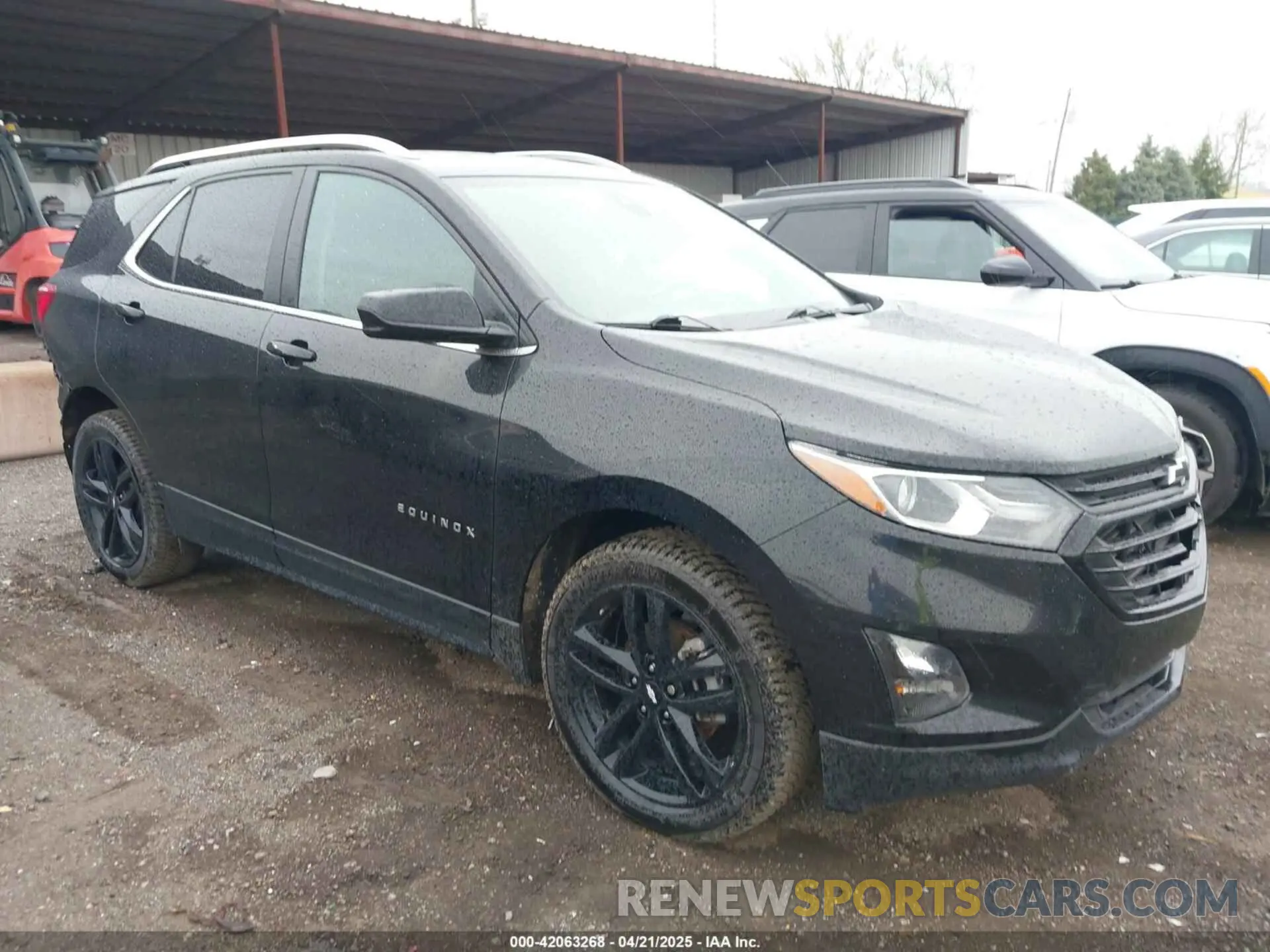 1 Photograph of a damaged car 2GNAXUEV1M6109163 CHEVROLET EQUINOX 2021